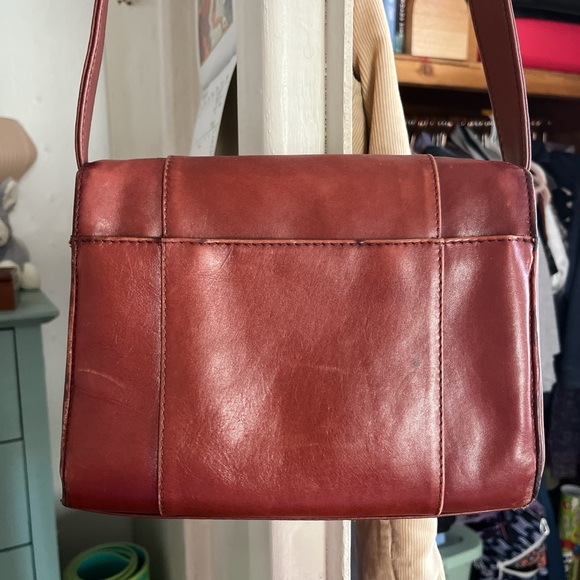 Evan-Picone leather shoulder bag - Picture 5 of 7